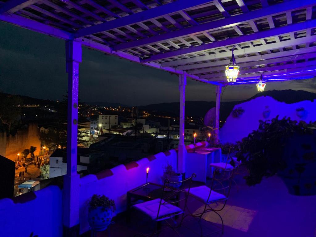 Hôtel Barcelona view at night