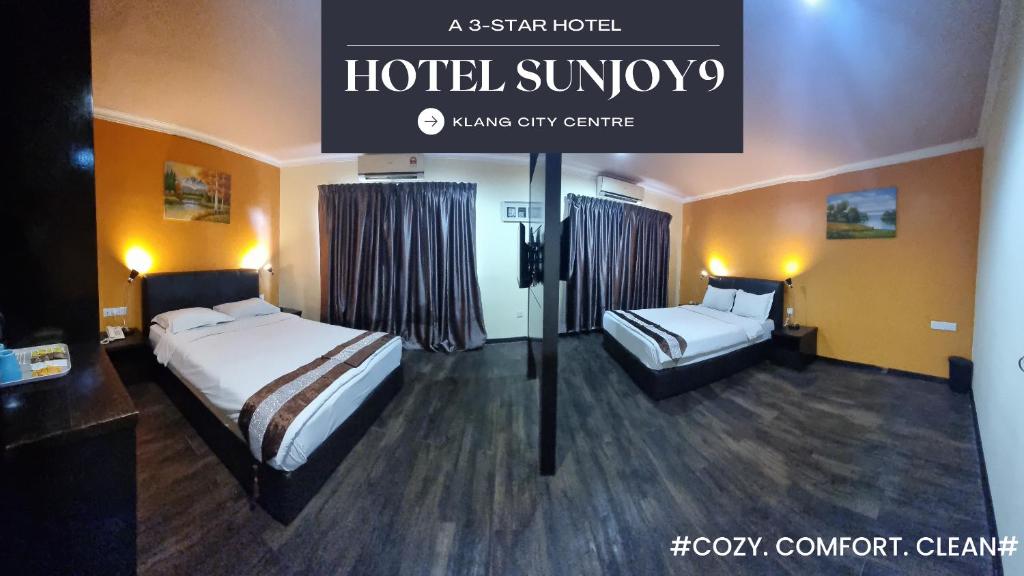 Hotel Sunjoy9 Klang room with two beds