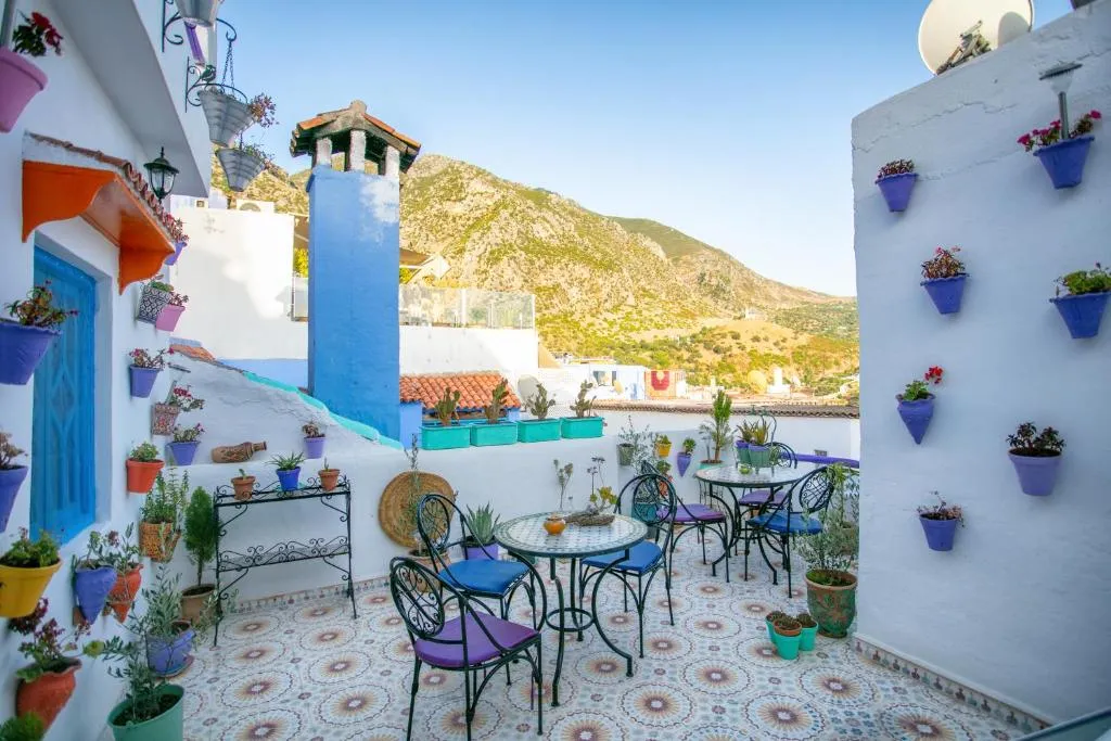 Afra House room and guest facilities in Chefchaouen