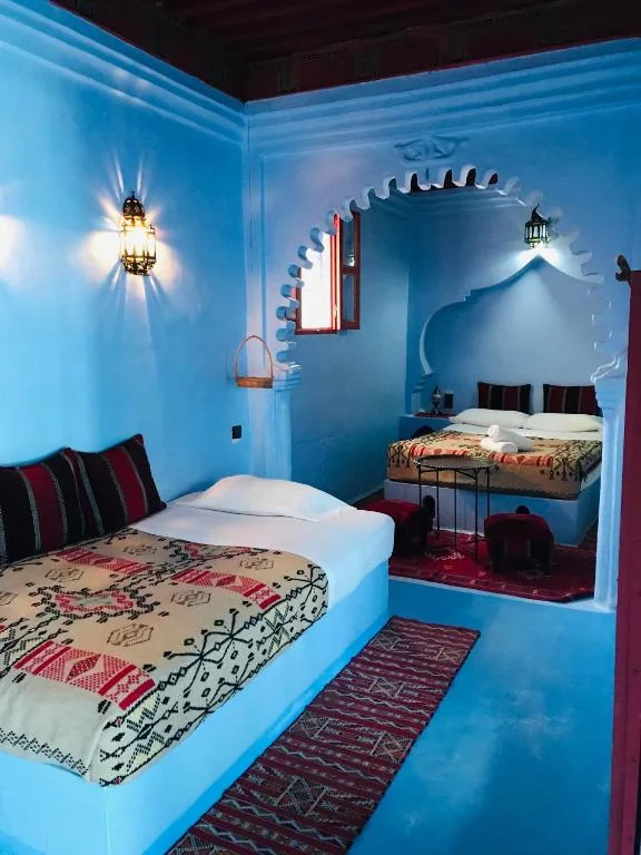 Family room at Dar Dadicilef Chefchaouen