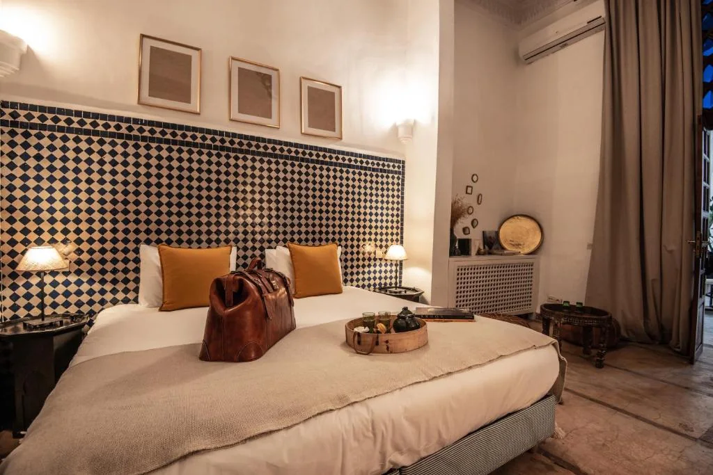 Deluxe room at Riad Palais Calipau Marrakech