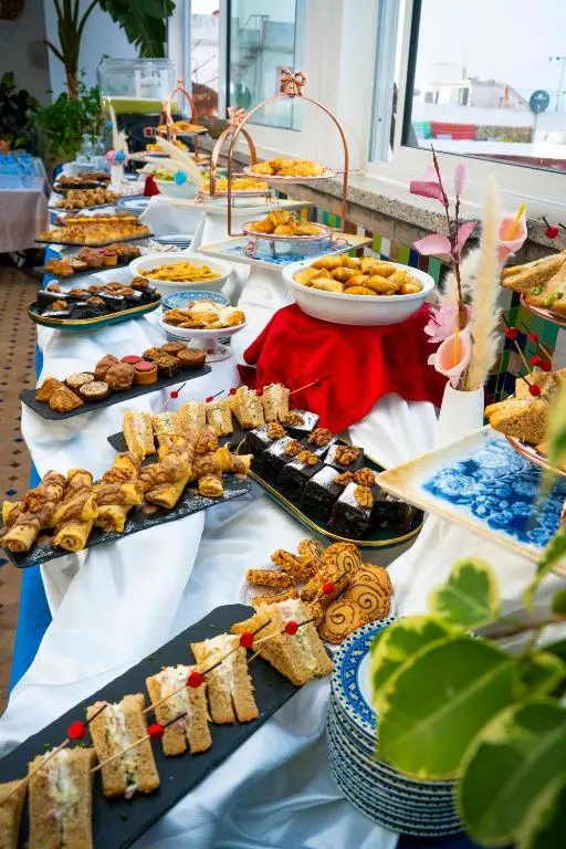 Breakfast buffet at Palais Zahia Hotel and Spa