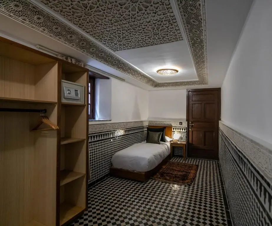Budget guest room at Riad Fes Ziyat & Spa